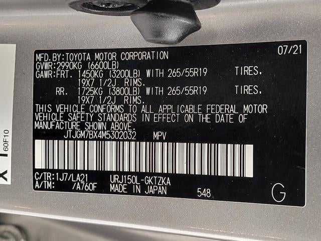 2021 Lexus GX GX 460 Luxury 4WD