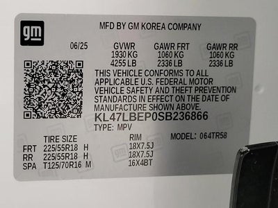 2025 Buick Envista FWD 4dr Sport Touring