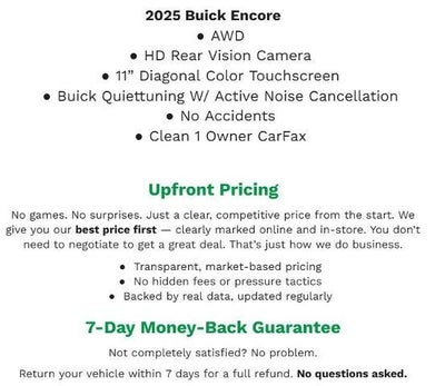 2025 Buick Encore GX AWD 4dr Preferred