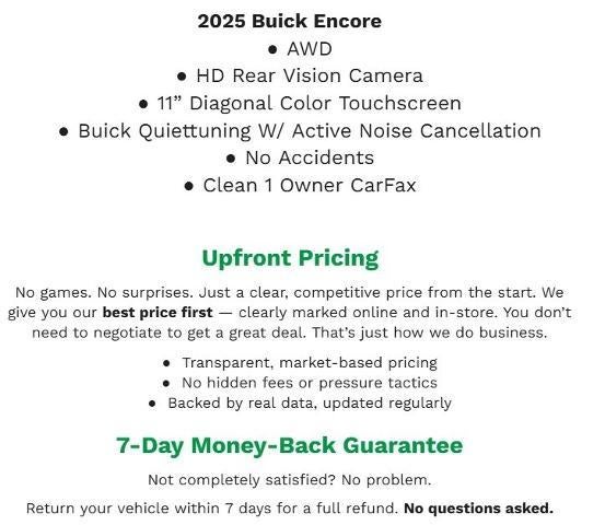 2025 Buick Encore GX AWD 4dr Preferred