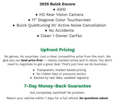 2025 Buick Encore GX AWD 4dr Preferred