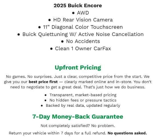 2025 Buick Encore GX AWD 4dr Preferred