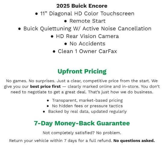 2025 Buick Encore GX AWD 4dr Preferred