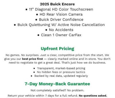 2025 Buick Encore GX AWD 4dr Preferred