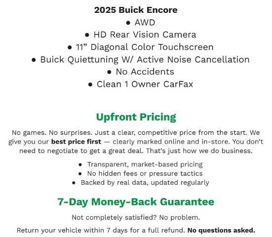 2025 Buick Encore GX AWD 4dr Preferred