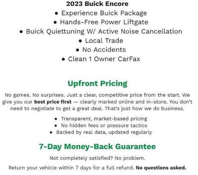 2023 Buick Encore GX AWD 4dr Essence