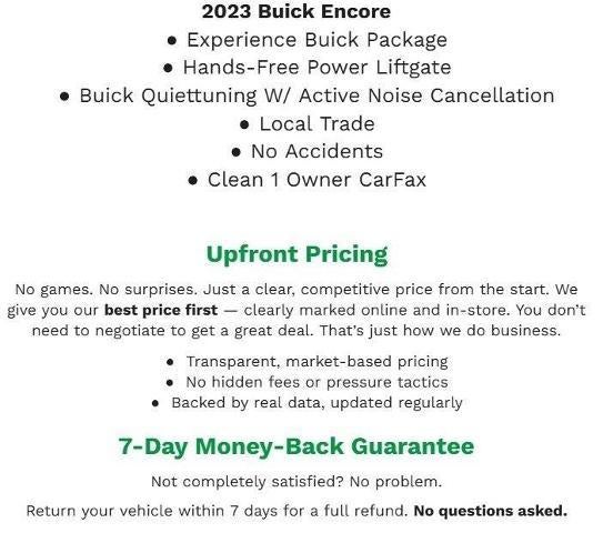 2023 Buick Encore GX AWD 4dr Essence