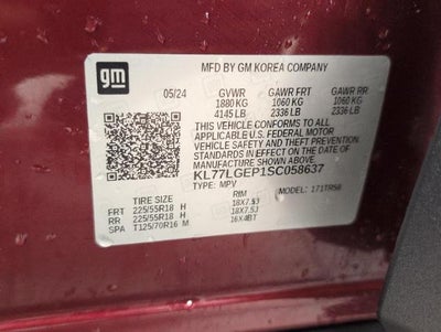 2025 Chevrolet Trax FWD 4dr 1RS