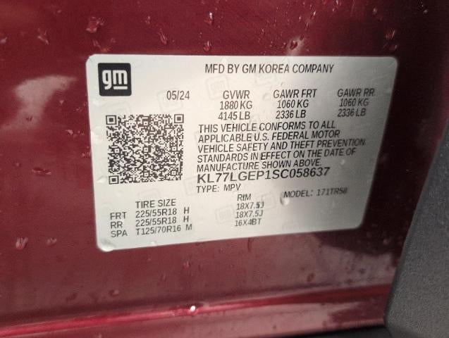 2025 Chevrolet Trax FWD 4dr 1RS
