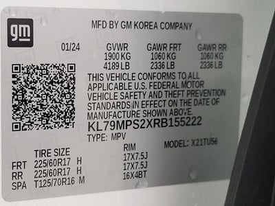 2024 Chevrolet Trailblazer FWD 4dr LT