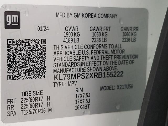 2024 Chevrolet Trailblazer FWD 4dr LT