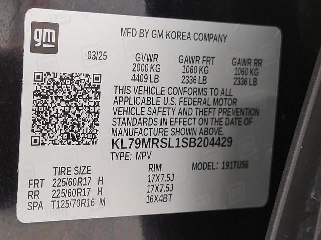 2025 Chevrolet Trailblazer AWD 4dr LT