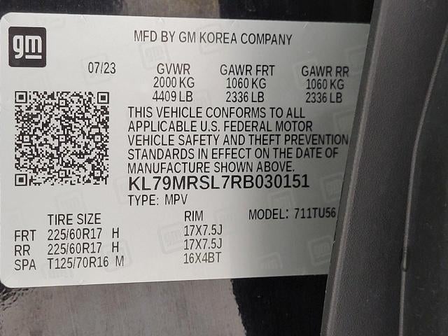 2024 Chevrolet Trailblazer AWD 4dr LT