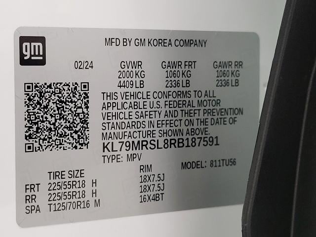 2024 Chevrolet Trailblazer AWD 4dr LT