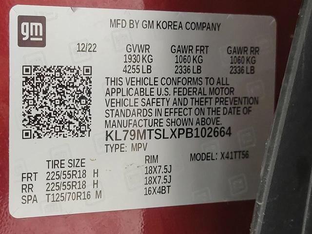 2023 Chevrolet Trailblazer FWD 4dr RS