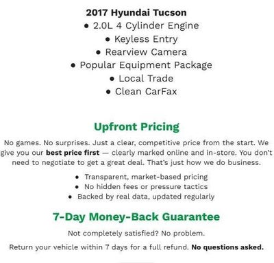 2017 Hyundai Tucson SE AWD