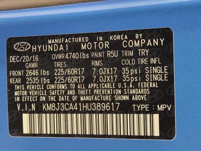 2017 Hyundai Tucson SE AWD