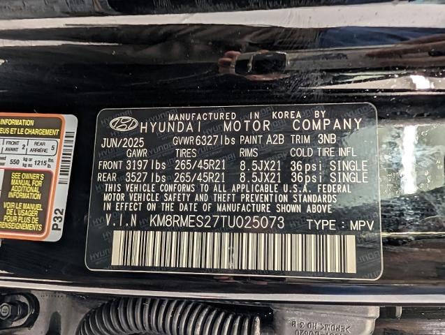 2026 Hyundai Palisade Calligraphy AWD