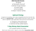 2023 Hyundai Sonata Hybrid Limited 2.0L