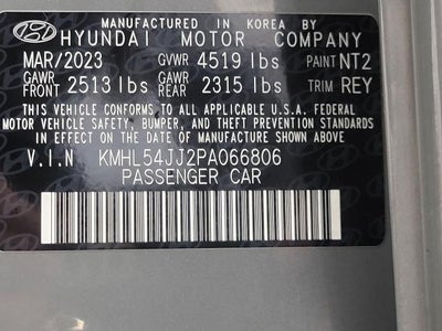 2023 Hyundai Sonata Hybrid Limited 2.0L