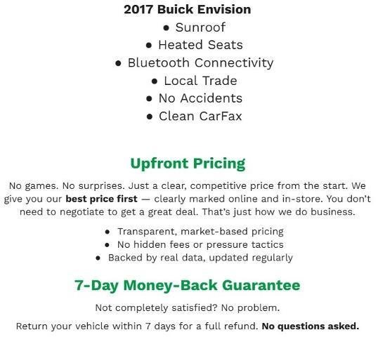 2017 Buick Envision FWD 4dr Essence