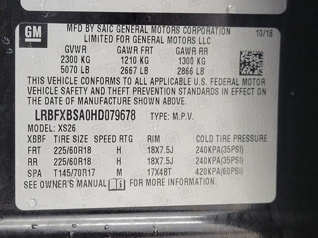 2017 Buick Envision FWD 4dr Essence