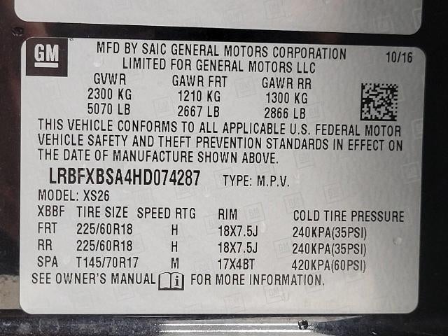 2017 Buick Envision FWD 4dr Essence