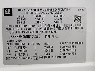2022 Buick Envision AWD 4dr Avenir